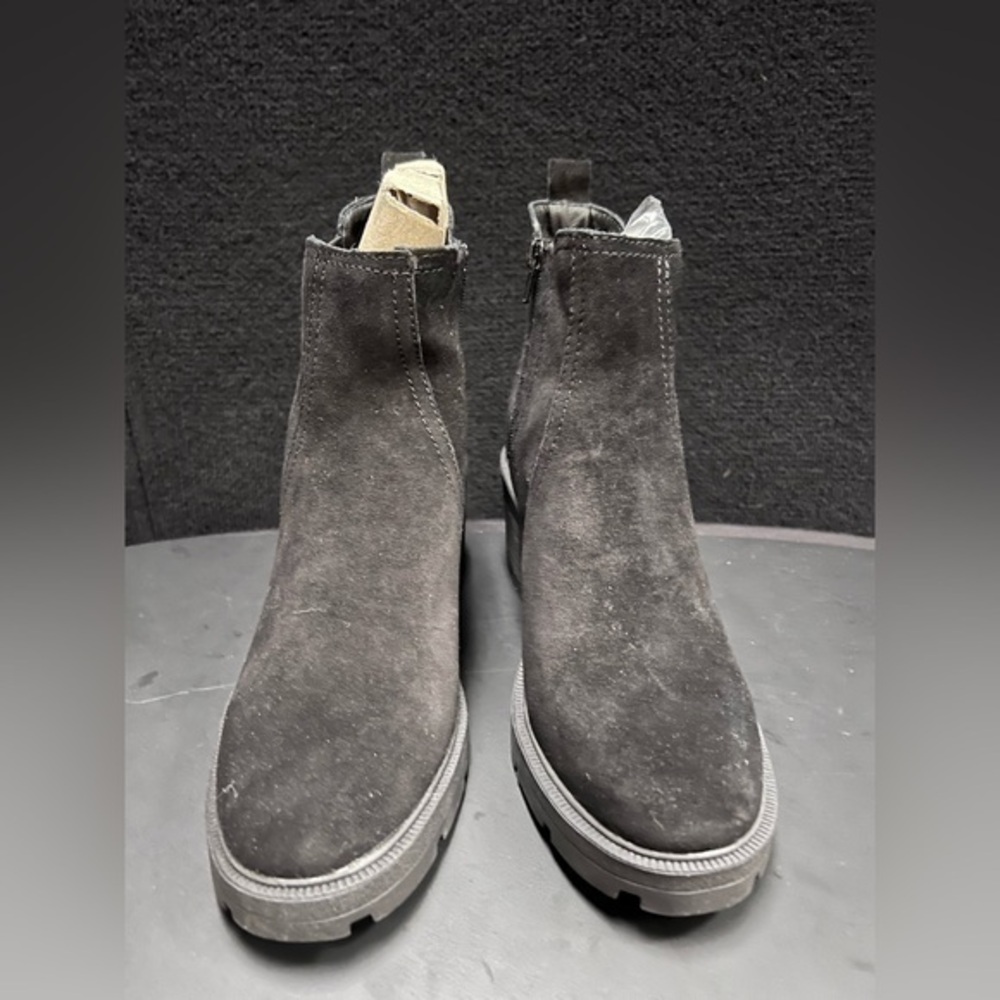 Lucky Brand Bootie‎ Sodeti Oiled Suede New in Box - Picture 7 of 9
